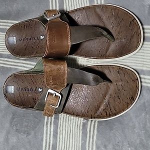 Womens Merrell FlipFlops Size 10